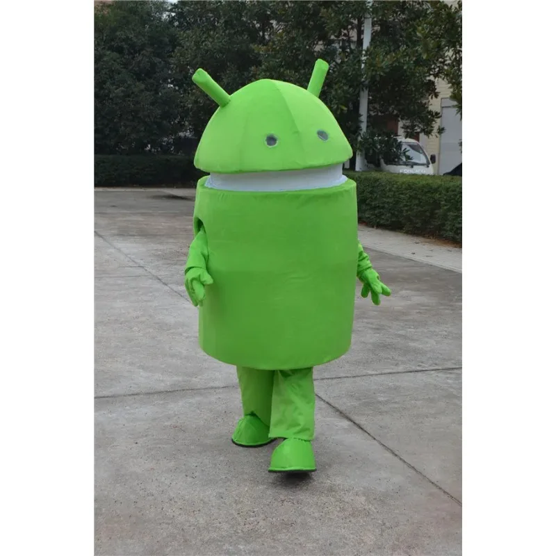 

Android Robot Mascot Costumes Fancy Costume Cosplay Mascotte Adult Size