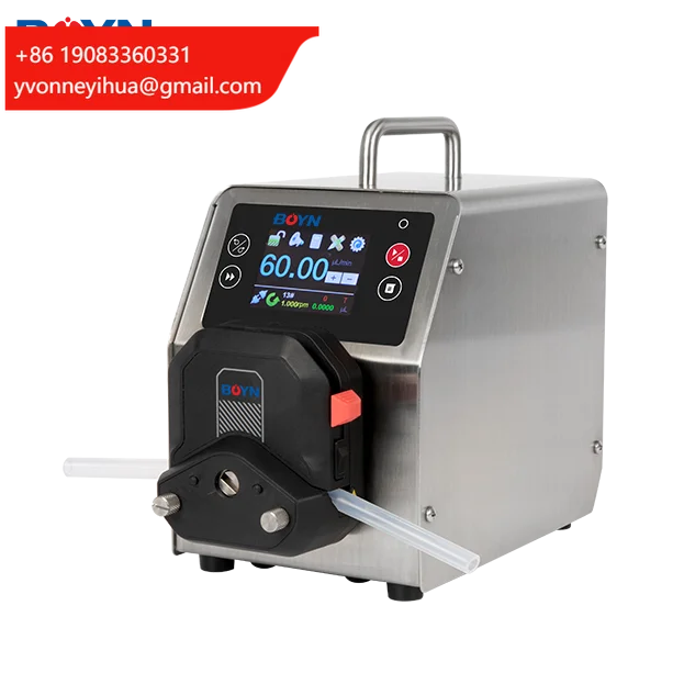 

BNBT300L 0.005~1750mL/min Intelligent Flow Intelligent Peristaltic Pump Filling Machine With 4.3 Inch HD LCD Touch Screen