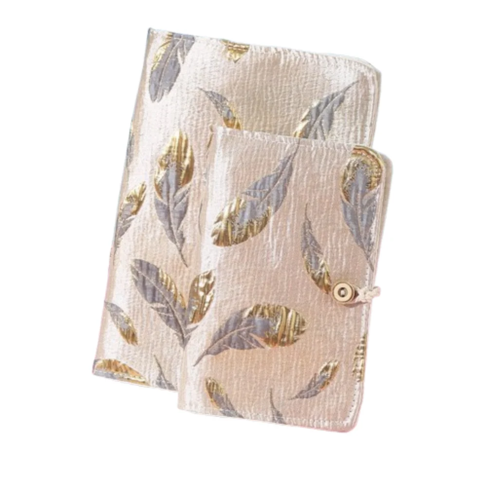 

A5/A6 Loose-leaf Book Cover Creative Embroidered Mini Budget Binder Cover INS To Do List Notebook Cover Photo Album Decor
