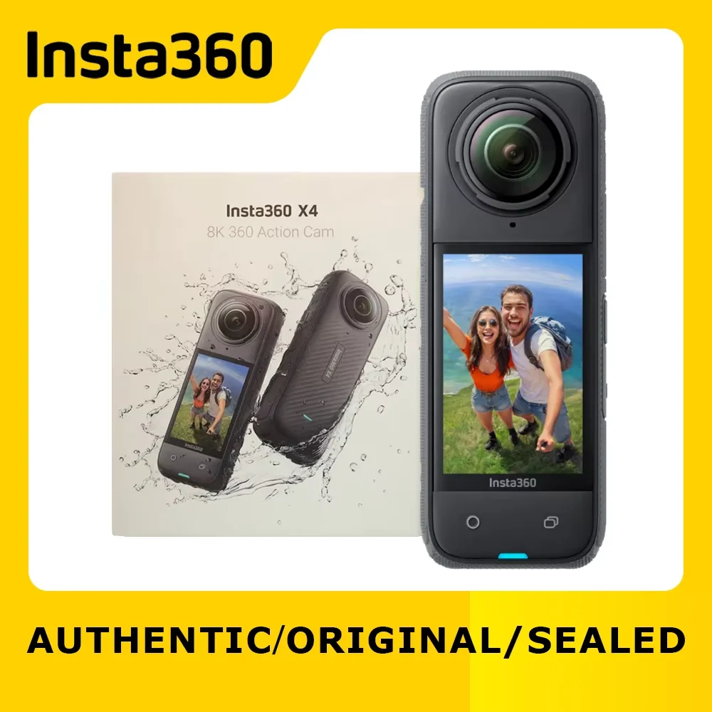 [NEW] Insta360 Latest Model X4 Magic in Action 8K 360 Degree Panoramic portable vlog camera