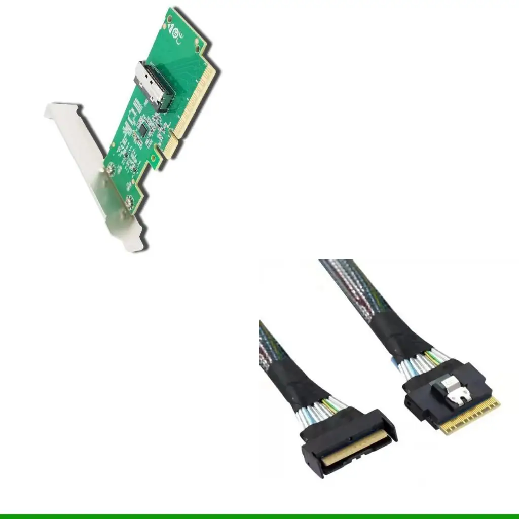 U55C PCIe 5.0 MCIOs 8I Expansion Card Integrity Optimized Multiple Device Support