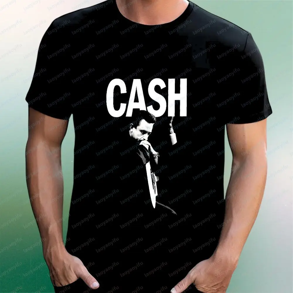 Johnny Cash - Unique New Summer Casual Trendy Multi-Purpose Short-Sleeved Men's and Women's Round-neck T-Shirt