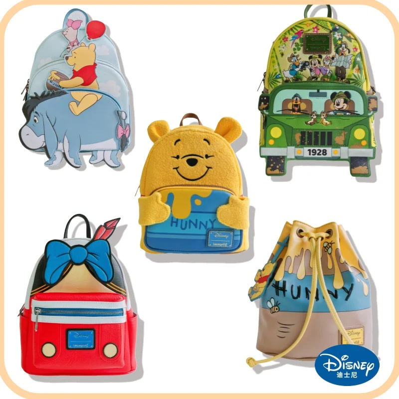

Loungefly Cute Cartoon Backpack Fashion Mini Small Backpack Student Backpack Children'S Backpack Casual Bag Student Gift