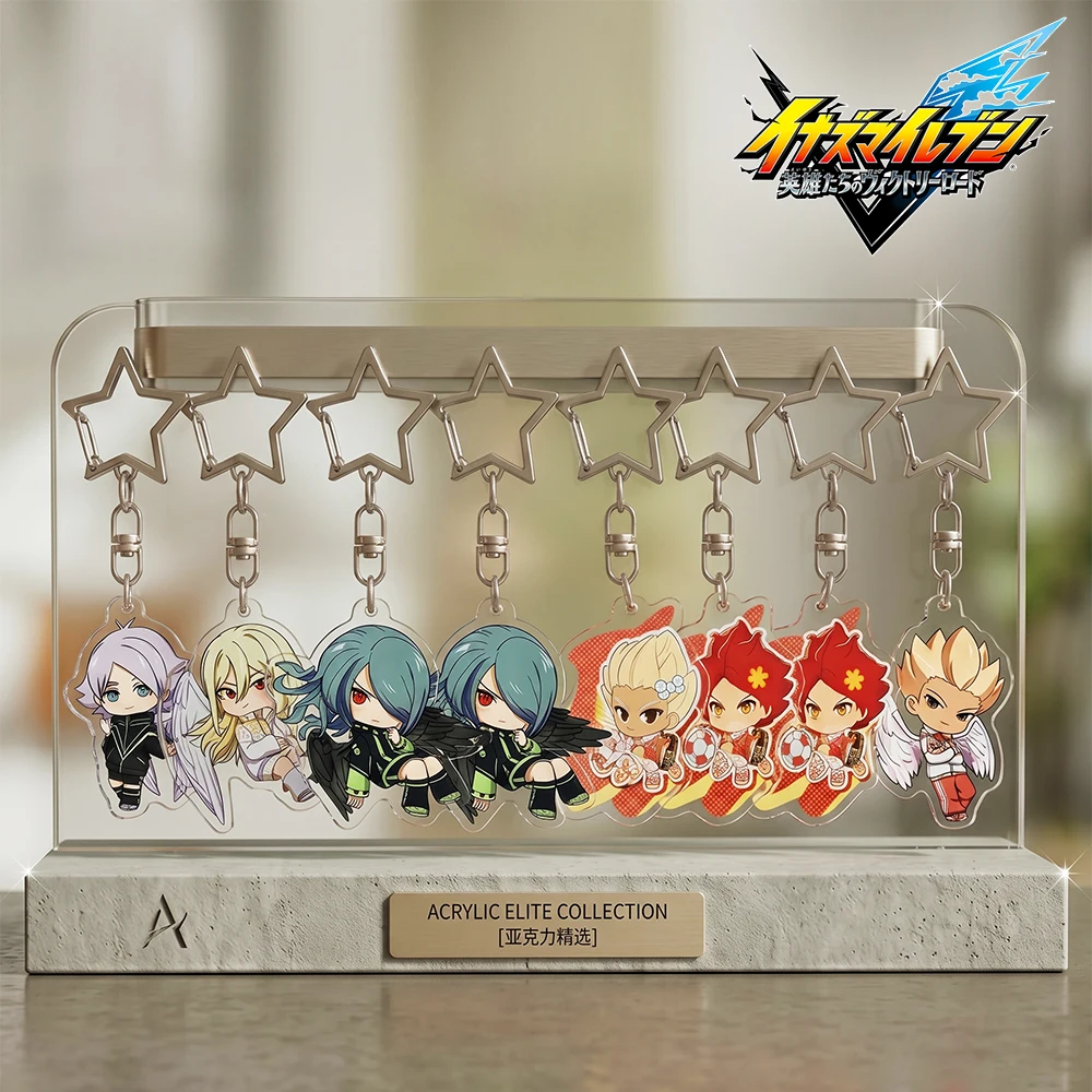 Inazuma Eleven Victory Road Acrylic Keychain 2026 New Angel Devil Style Gouenji Kidou Aphrodi Burn Character Merch
