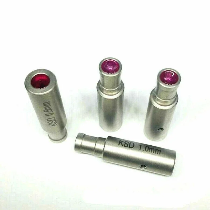 2pcs Ruby Ceramic Electrode Guide Fit EDM Wire Cut Machine Part 1.0mm Accressories