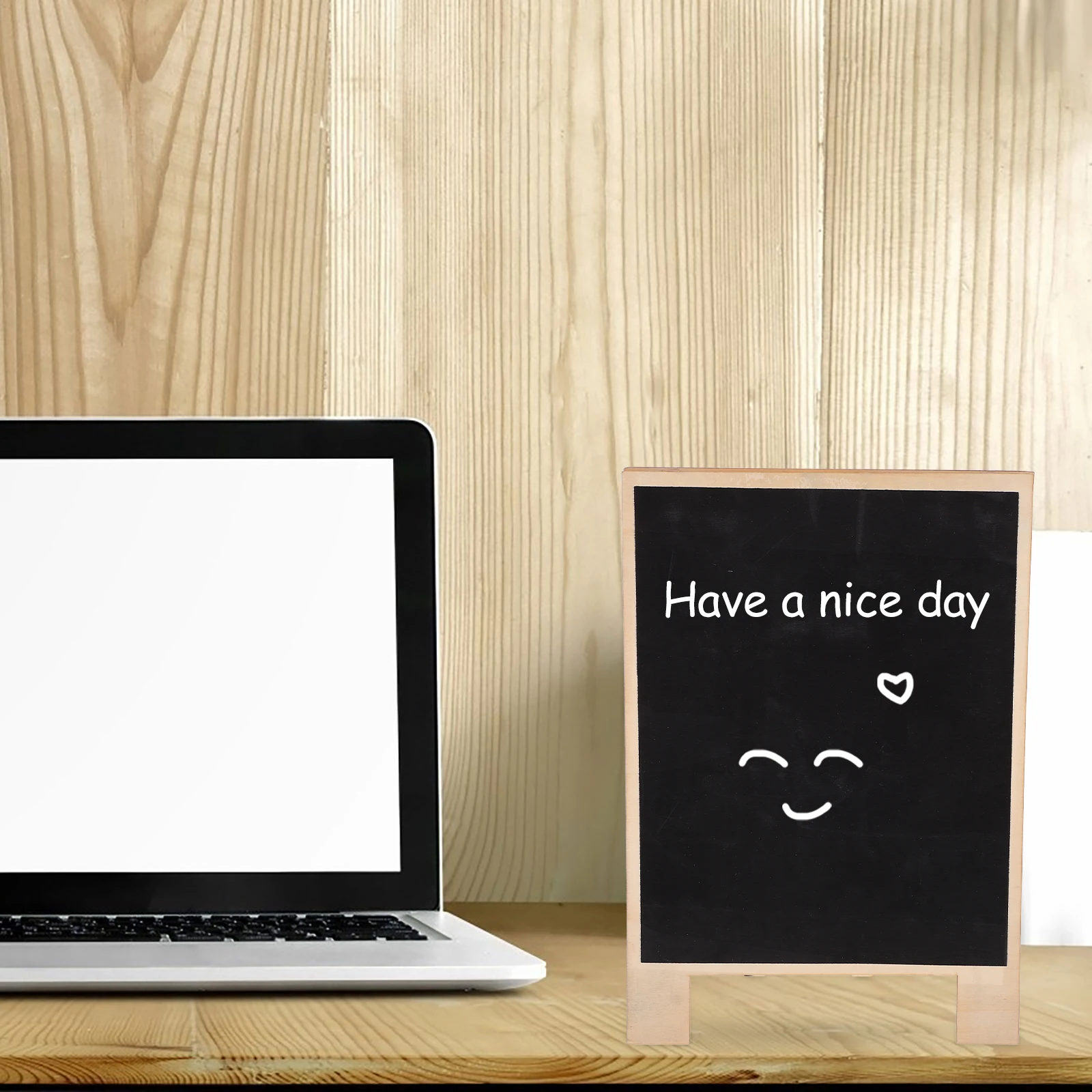 لوحة رسائل صغيرة لسطح المكتب لتزيين نباتات حفلات الزفاف، لوحة كتابة قابلة لإعادة الاستخدام، سبورة صغيرة محمولة #1