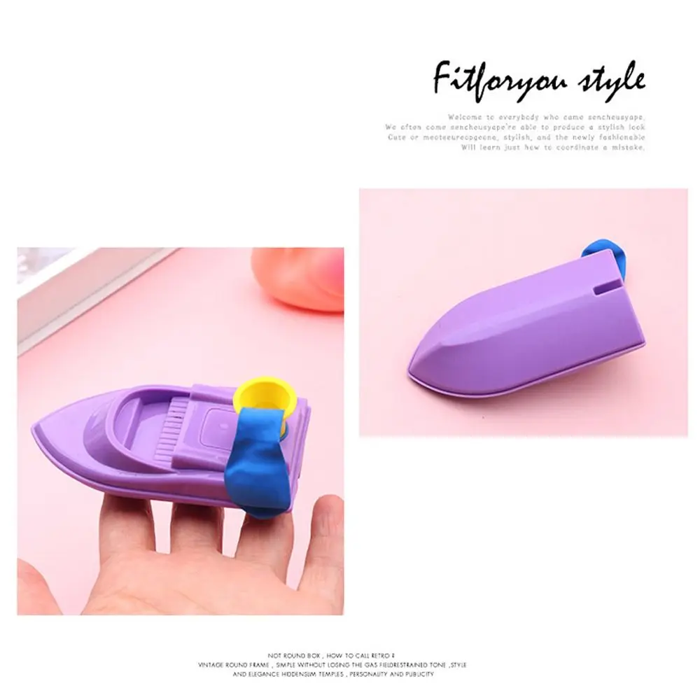 Funny With 3 Balloons Balloon Power Boat DIY Science Experiment Balloon Car Educational Equipment Inertia Toy Kindergarten - view 2