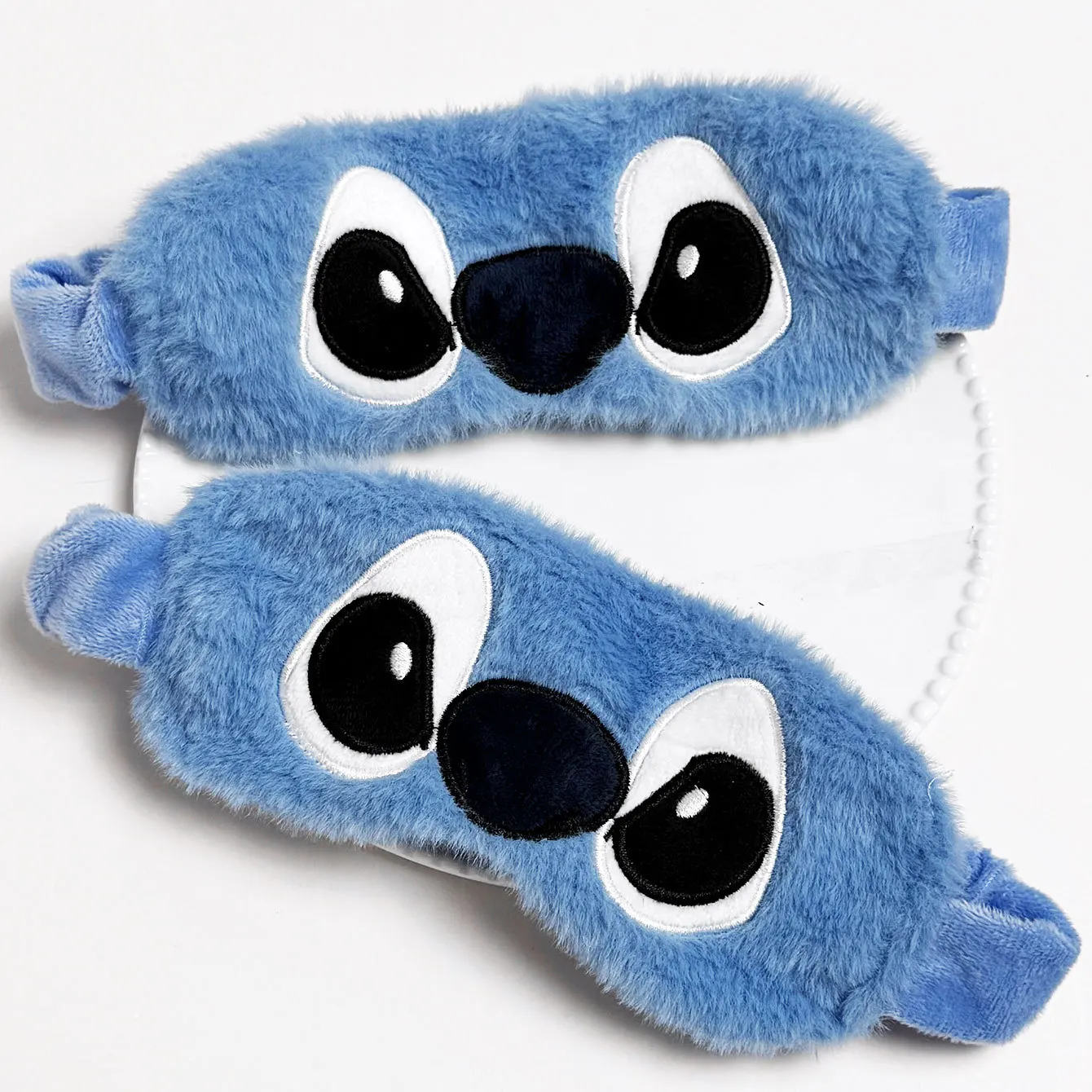 ディズニーステッチかわいい漫画スリーピングアイマスクビューティーアイマスク、旅行ポータブルアイマスク