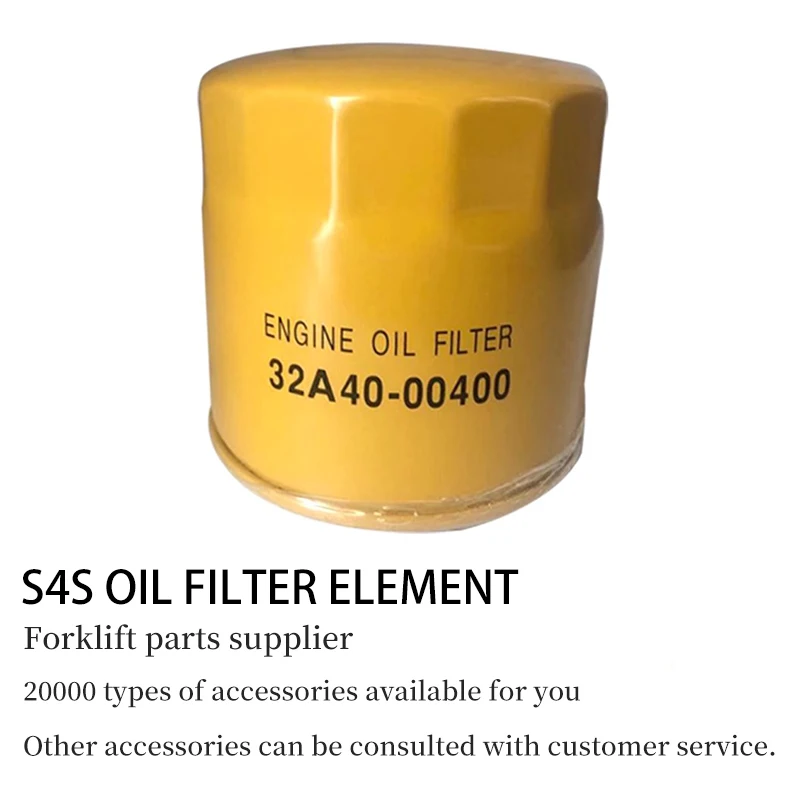 Factory Direct Supply Oil Filter Element For Mitsubishi S4S Series 32A40-00400 Forklift Engine Accessories