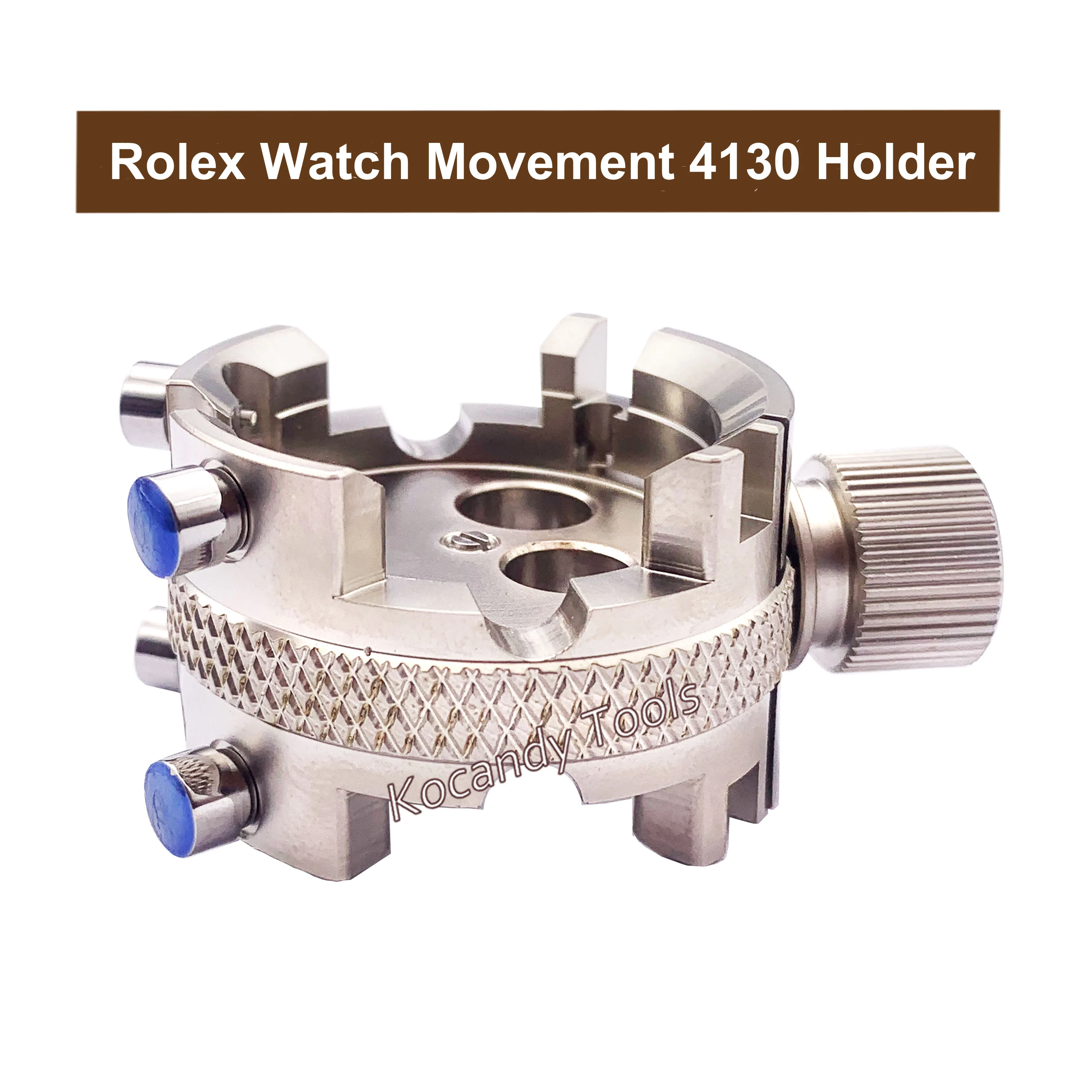 4130 Watch Movement Holder Support Steal Clamp Watchmaker Tool for  Rolex Movement