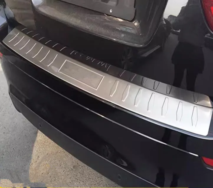 For BMW X6 E71 2008 2009 2010~2014 Stainless Steel Car Door Rear Bumper Protector Sill Trunk Tread Plate Trim Car Accessories