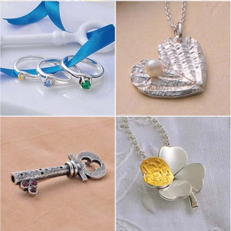 999 Sterling Silver Clay Making Jewelry Material Bag DIY Handmade Creative Modeling Adult Ring/necklace Pendant Jewelry Material