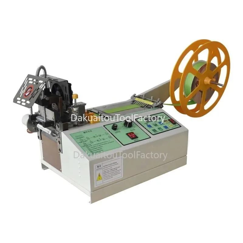 

Microcomputer Automatic Tape Webbing Satin Ribbon Elastic Band Ribbon Shoelace Guillotine Cutting Special-Shaped Machine