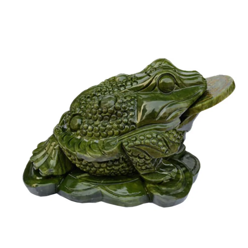 

Wholesale Jade Golden Toad Large Golden Toad Three-legged Southern Jade Golden Toad Ornament for Opening Ceremony