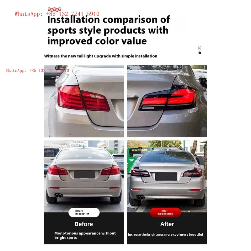

High Performance Motion Old Upgrade To New 21 Model RGB LED Taillight Assembly For 5 Series 11-17 Year F10 F18