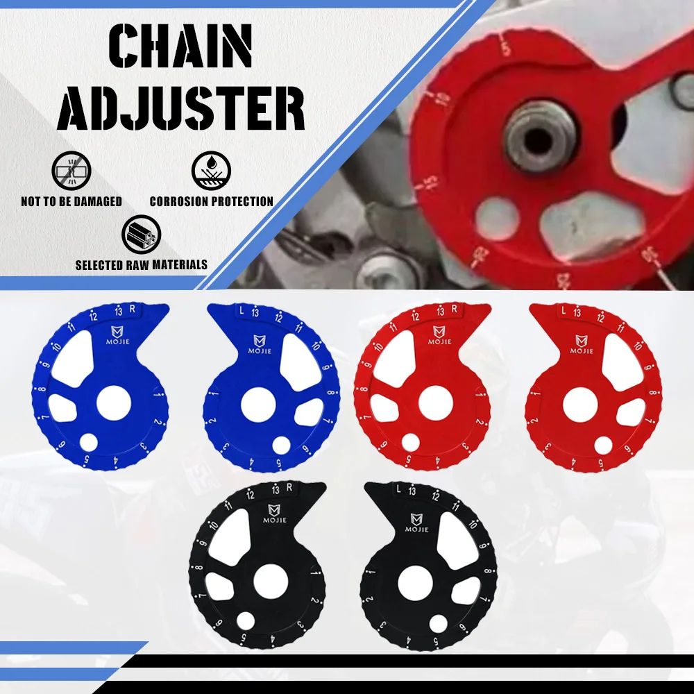 

Motorcycle Accessories Chain Adjuster Spare Parts Regulator Kit For YAMAHA DT 125R DT125R 1990-2002 DT 125RE DT125RE 1998-2007