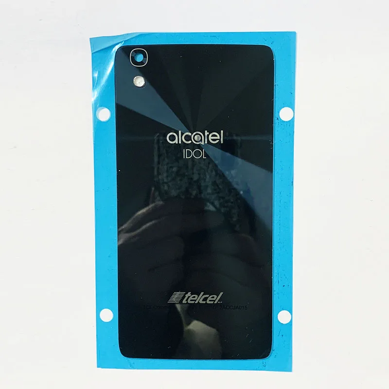 ZUCZUG новая стеклянная задняя линза для Alcatel One Touch Idol 4 6055 OT6055 6055K 6055B, крышка батарейного отсека