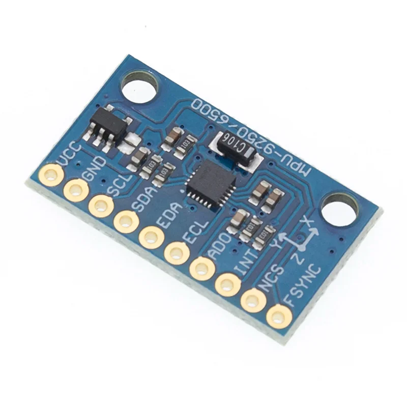 AED6-MPU-9250 GY-9250 Modulo sensore a 9 assi Comunicazioni I2C/SPI Giroscopio a Thriaxis + Accelerometro triassiale