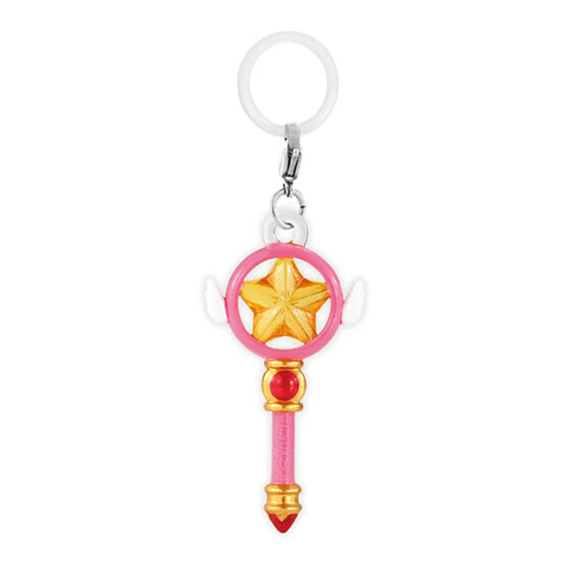 Bandai Original Genuine Gashapon Cardcaptor Sakura Prop Umbrella Pendant 2 Action Figure Toys for Boys Girls Gift Collectible