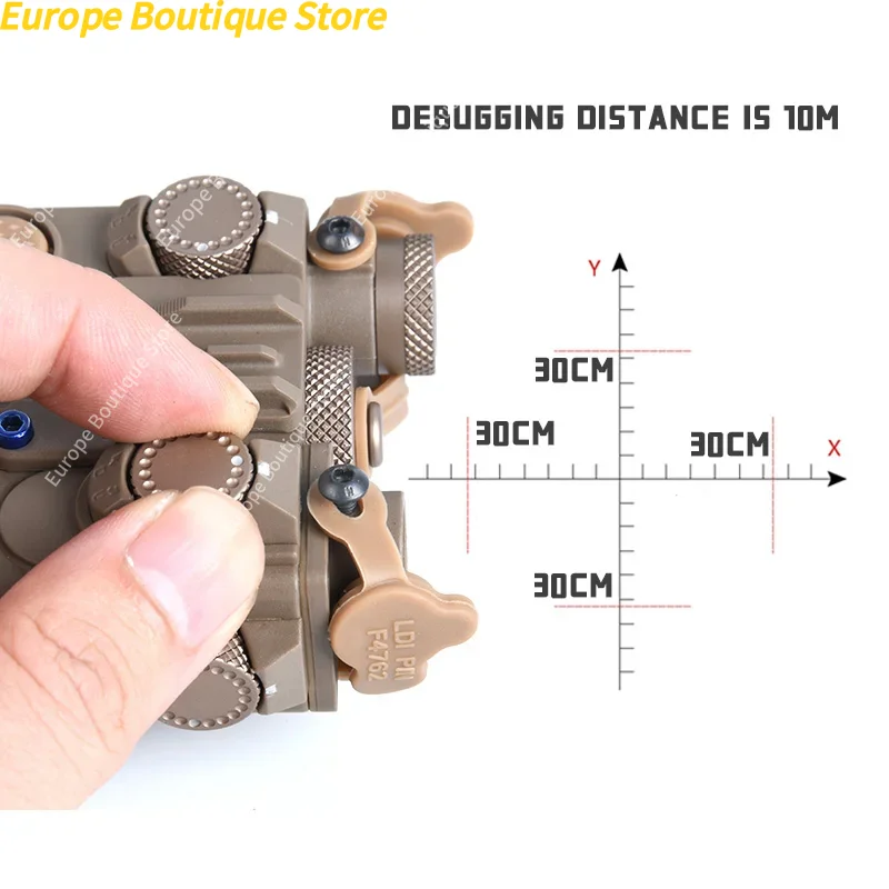 Outdoor DBAL-A2 OGL PEQ-15 Style Battery Box, Green Laser Flashlight, Multi-Function Strobe Light with Tail Switch - view 6