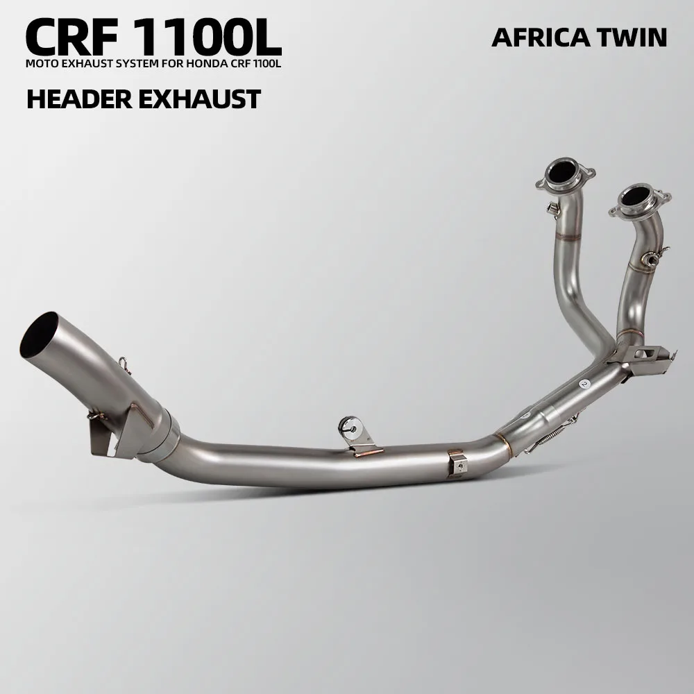 

CRF1100L Africa Twin Exhaust Headers Tube For Honda CRF1100 Adventure Sports DTC 2020-2026 Motorcycle Exhausts Headers Tube Kit