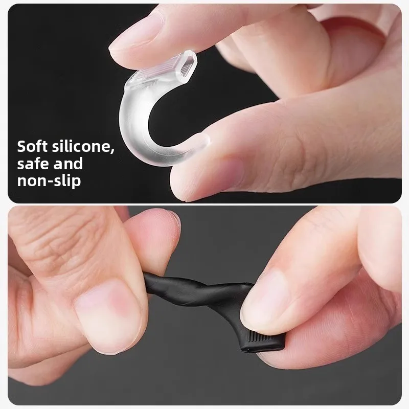 Anti-Loss Silicone Ear Hooks for Children's Glasses Frame Legs s/  Knives/Glasses Accories/Care Products