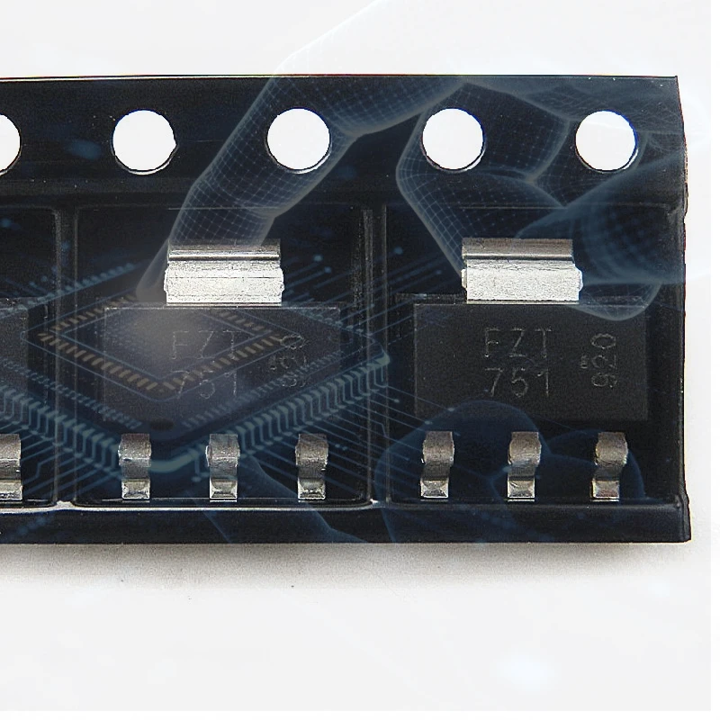 (5-10-20-30-100PCS) FZT751 SOT-223 FZT751TA Ready Stock Fast Shipping Wholesale Low MOQ Mixed Order