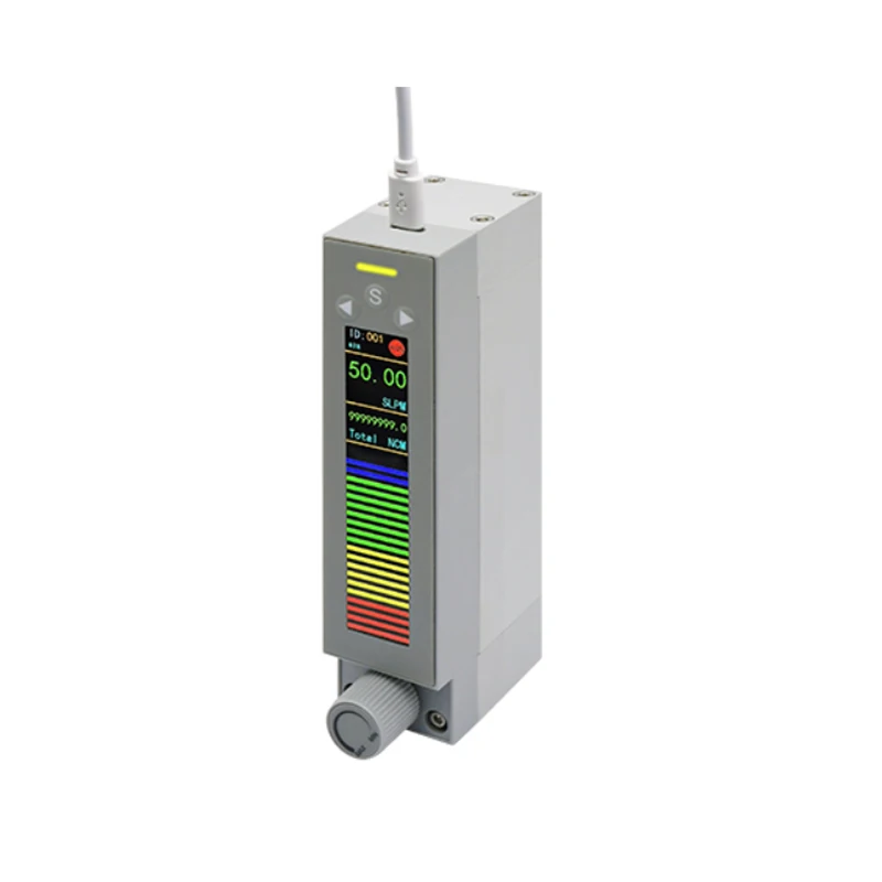 AMF6600 Digital RS485 Air, Oxygen, Nitrogen, Carbon Dioxide, Argon  Mass Flow Meter Controller Meter with Quick Max 200L/min