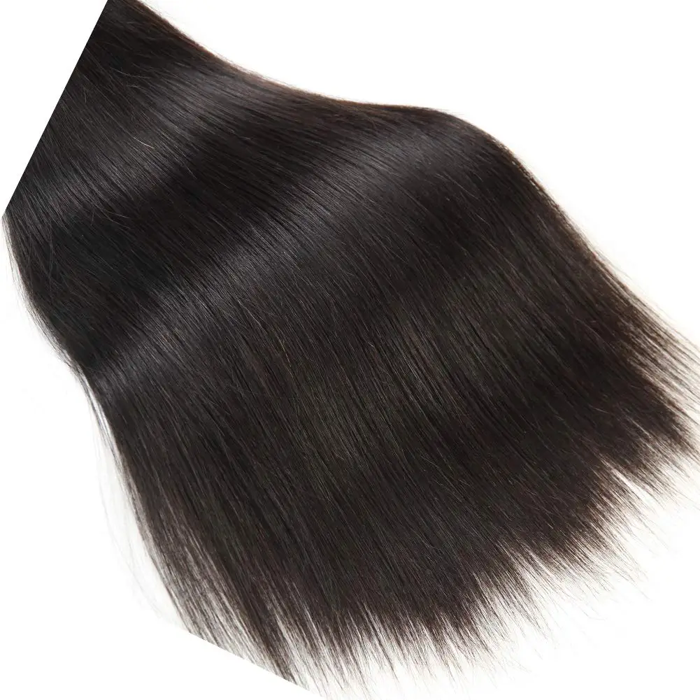 Straight Human Hair Bundles Human Hair Straight Bundles Hair Natural Color 24 24 24 inch Double Weft Brazilian Virgin Hair