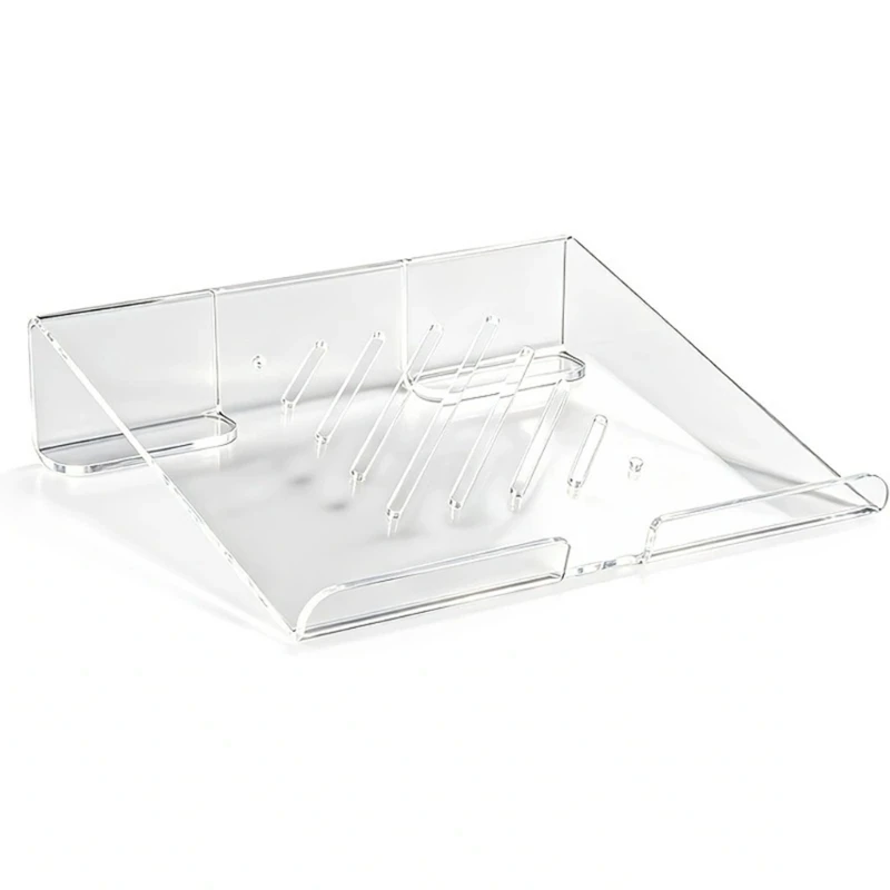  Minimalist Acrylic Notebook Risers for Home Office Desk Laptop Setups