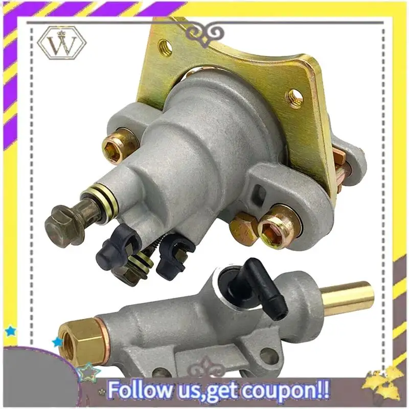 

ABXV-2Piece Rear Brake Caliper Master Cylinder 1910690 1910301 Replacement Accessories For Polaris Sportsman 400 450 500 600 700