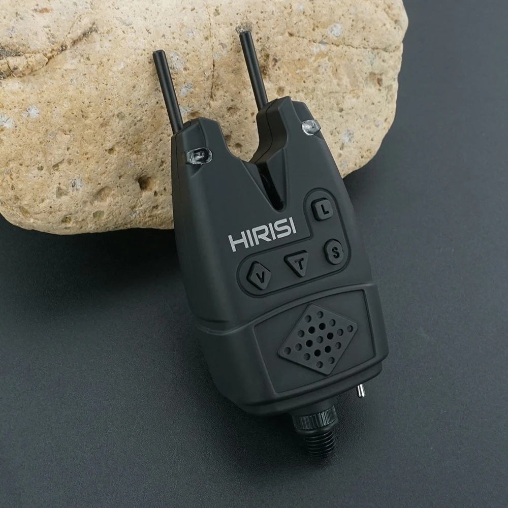 Hirisi Carp Fishing Bite Alarms with Volume Tone Sensitivity Control LED Indicator B160 Fishing Accessories