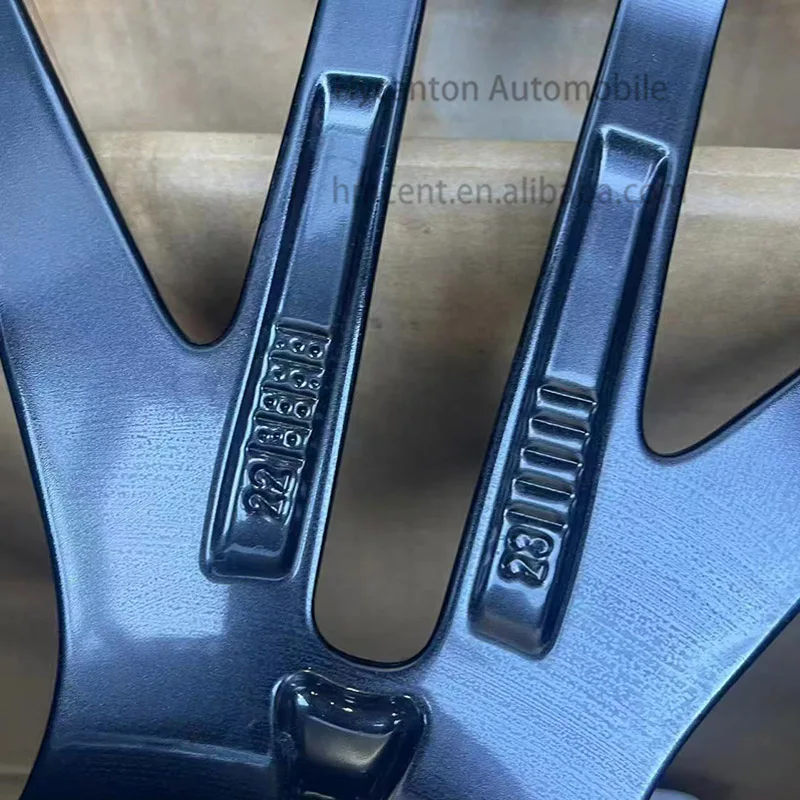 Cubo de rueda automotriz de aleación de aluminio resistente al desgaste personalizado Hyperstar nuevo estilo para cubo de rueda Porsche Panamera de 21 pulgadas