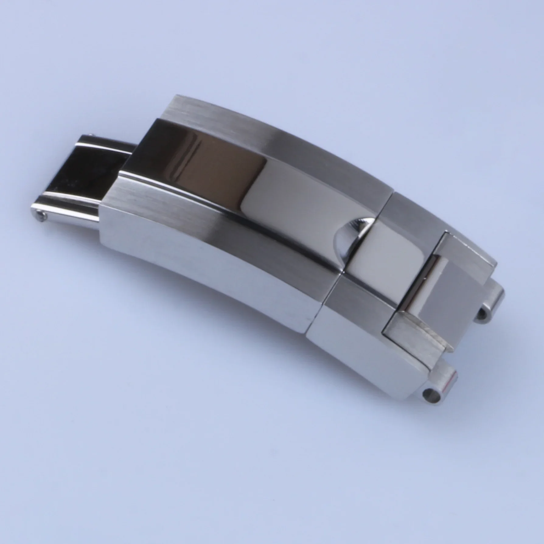 16mm x 9mm Top Quality Stainless Steel Watch Band Deployment Clasp For Rolex Bracelet Rubber Leather Oyster 116500