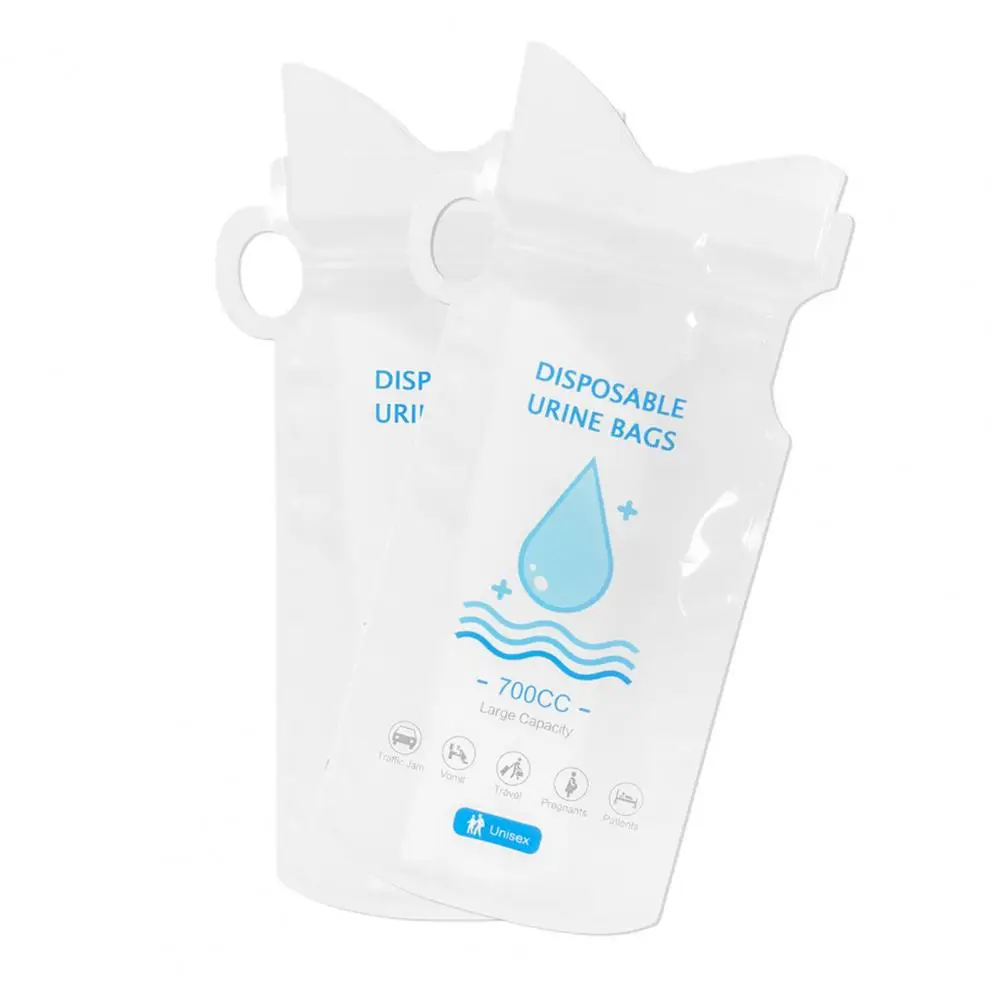 Disposal Pee Bag 700ml Disposable Urine Bags 1/6/12/20pcs Leakproof Portable Travel Emergency Pouch for Car Tour Camping Men