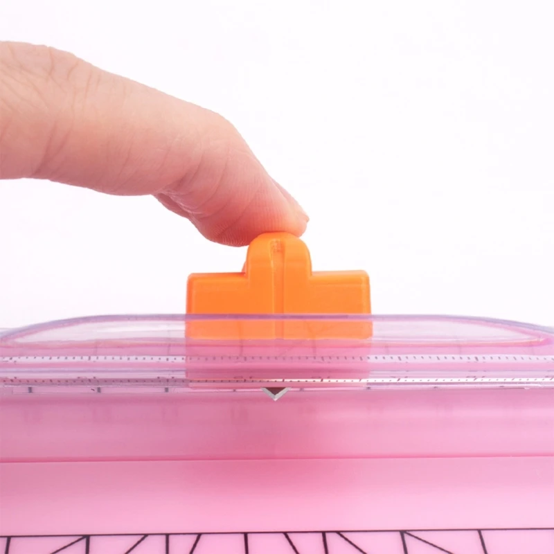 접이식 측면 통치자 종이 트리머 종이 절단 도구 쿠폰 종이 사진 카드 스크 스크랩북을위한 D0UA 종이 절단기