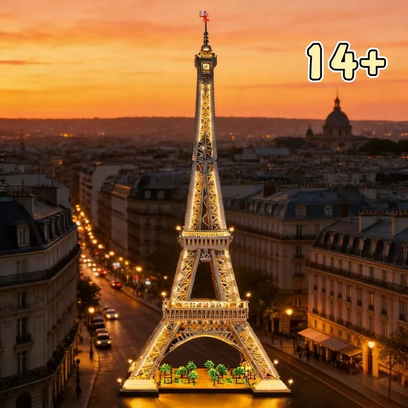 2026 Neues Modell LED-Lichtset Kompatibel mit 10307 Turm-Baustein-Set Spielzeug LED-Lichtset (Modellbausteine Nicht Enthalten)