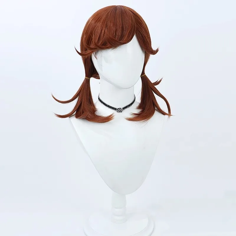 Peluca de cosplay Identity V Lily Leblanc, trenzas gemelas, regalo de Halloween
