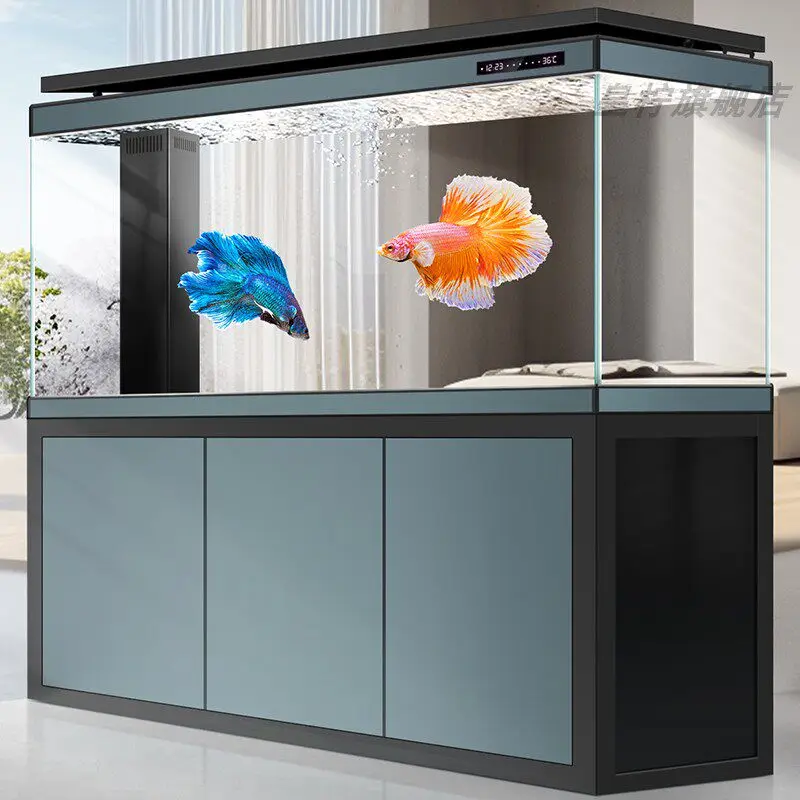 Cx medium and large floor screen arowana tank household company bottom filter aquarium ecological free water change