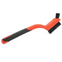 5pcs Mini Wire Brush Set Steel Brass Nylon Cleaning Polishing Detail Metal Rust Brush 7 Inches Cleaning Brush Hand Tools