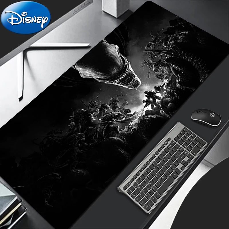 

Коврик для мыши для офиса, ПК, черно-белый коврик для мыши в стиле манга, игровые аксессуары для ноутбука, коврик для клавиатуры, компьютерный коврик для мыши A-alien, кино, настольный коврик для мыши