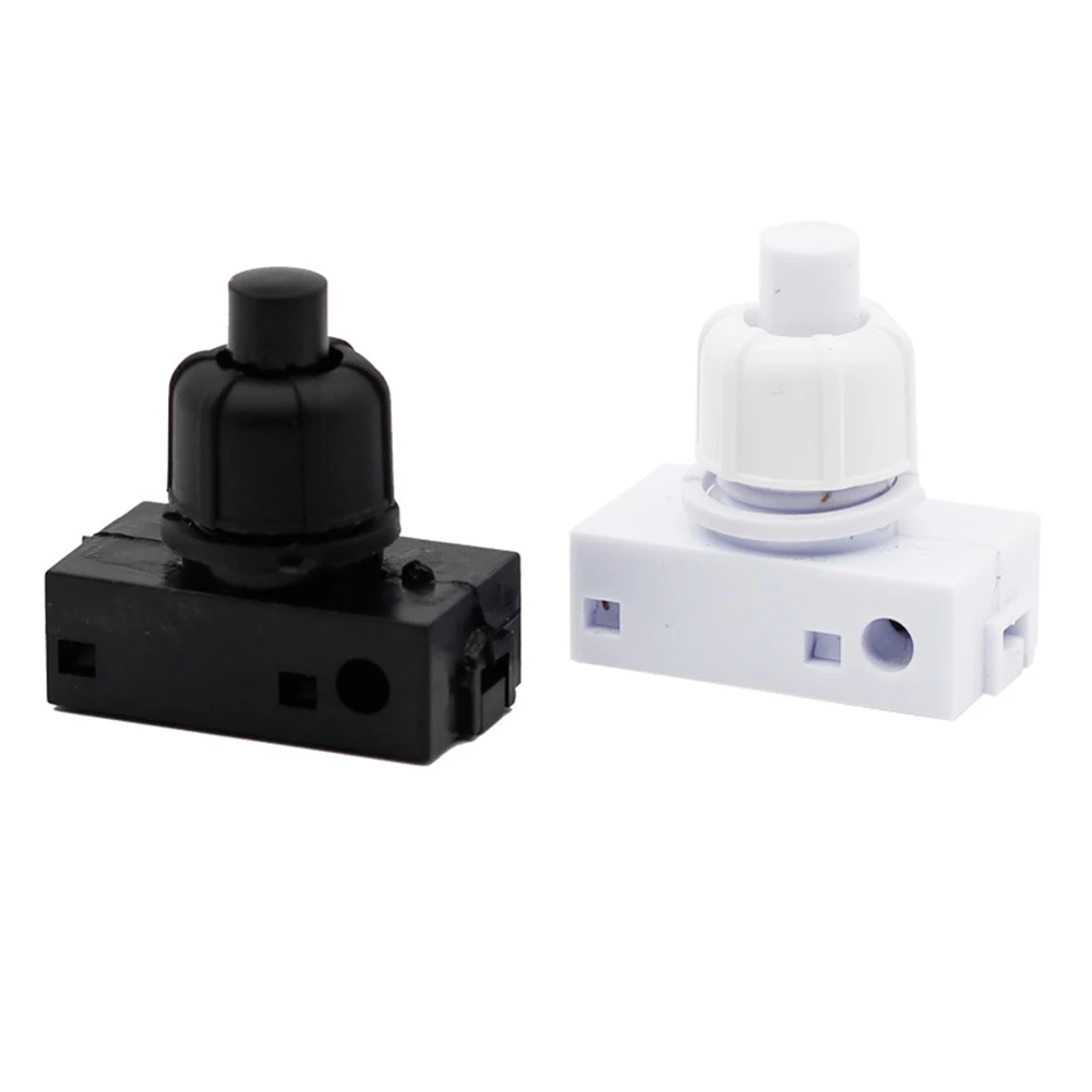 Switches Pressure Switch Switches Accessories With White 23 X 12.9 X 24.75 Mm For Lamps Or Black Plug Connection