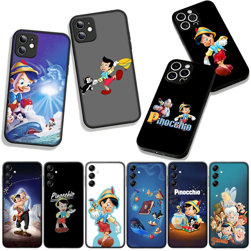 Чехол Pinocchio Cartoon для Samsung Galaxy S25 S24 S22 S23 FE Ultra Plus S7 Edge M56 A05 A06 A15 A16 A26 A36 Чехол для телефона Чехол Pinocchio Cartoon для Samsung Galaxy S25 S24 S22 S23 FE Ultra Plus S7 Edge M56 A05 A06 A15 A16 A26 A36 Чехол для телефона