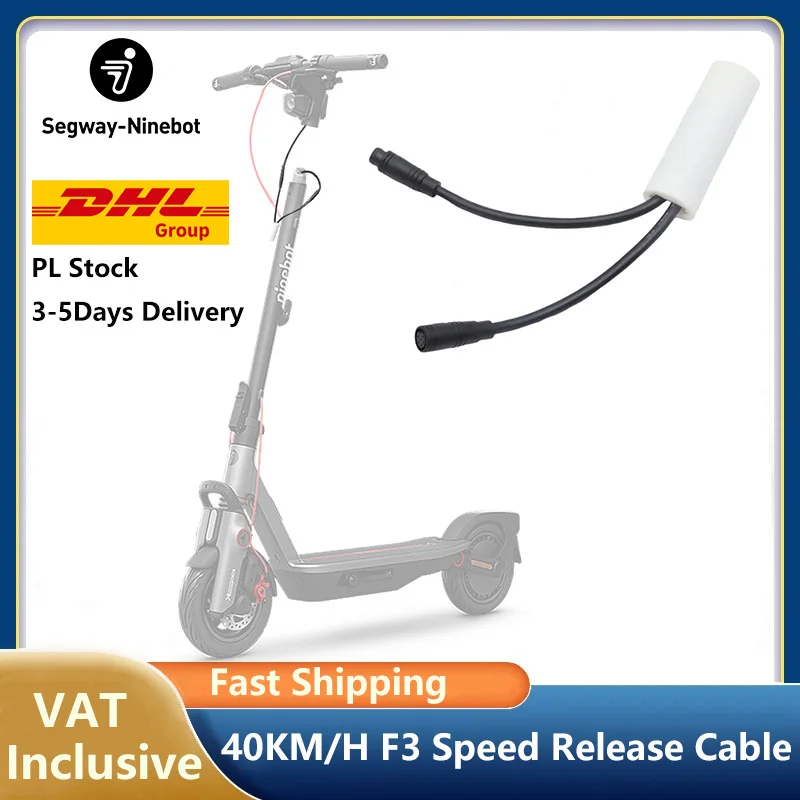 Image of EU-Lager: Schnellverschlusskabel für Ninebot By Segway F3E/F3D/F3ProE/F3ProD Elektroroller, 40 km/h Höchstgeschwindigkeit, Freischaltkabel, kostenloser Versand