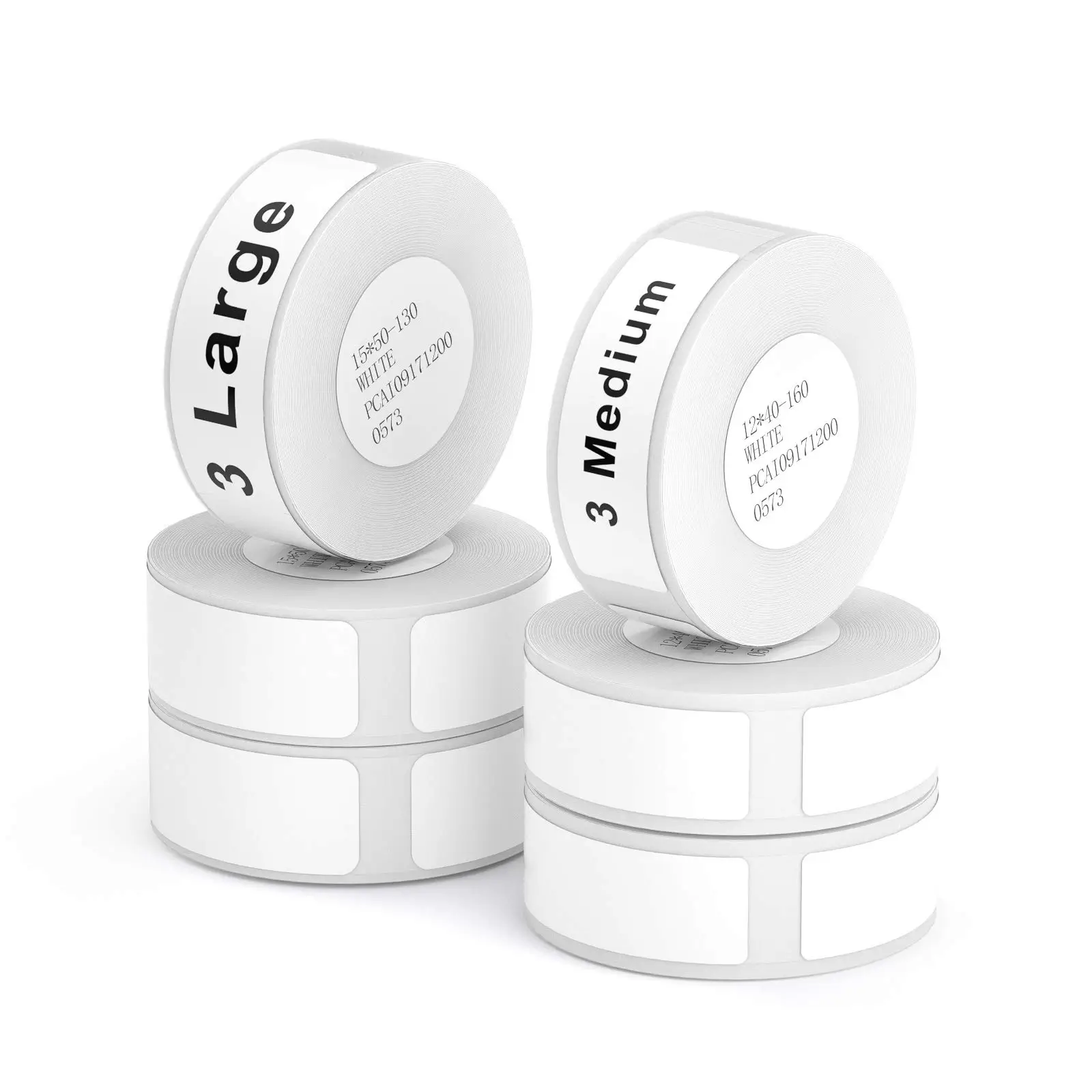 Niimbot D110 D11 Thermal Paper Direct Sticker Labels Roll Tape Strong Adhesive Sticker Clear Printing for Pocket Thermal Printer