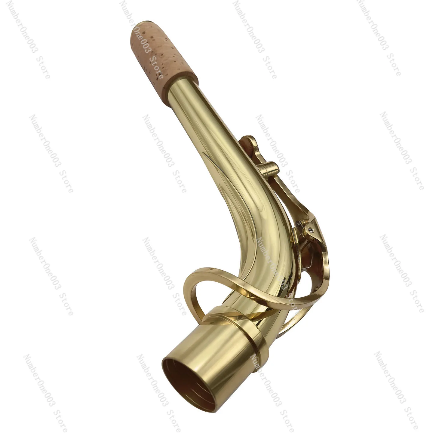 

E-flat Alto Saxophone Bent Neck Mouthpiece Copper Neck Instrument Accessories
