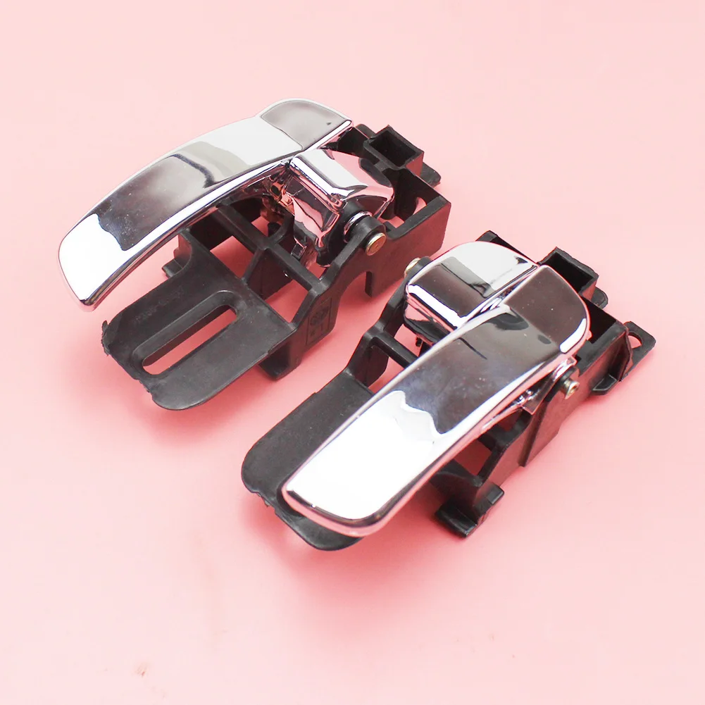 

2PCS Interior Door Handle Left Right Front Rear for Nissan Qashqai J10 2007-2013 80670JD00E 80671JD00E