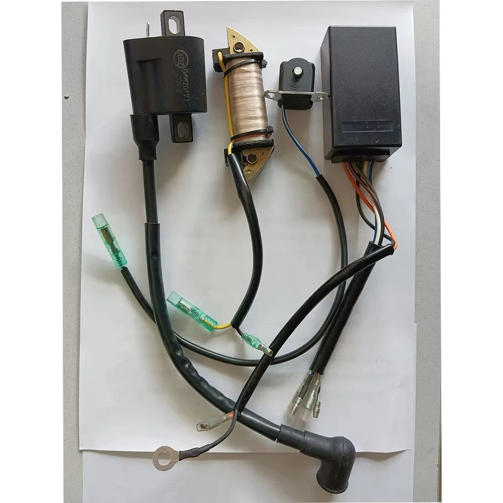 Free Shipping Outboard Motors Part Ignition Coil Triggers For Seahorse Zhongfa Hangkai Hyfong 2 Stroke 5-6 HP Boat Engines