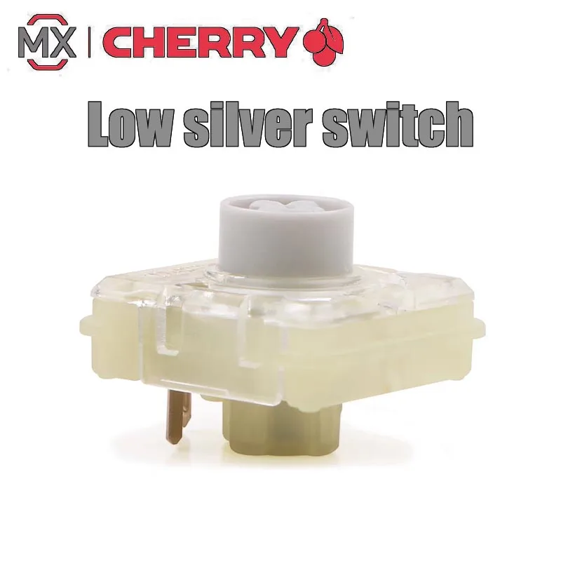 CHERRY Low Silver Switch HIT BOX Factory Lubrication Fast Trigger The Switch Core Is Stable Low Keyboard Switches for QANBA DOIO