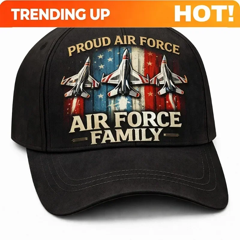 Custom A Cap Celebrating The Proud Air Force Family: A Valued Keepsake Recognizing Air Force Unity